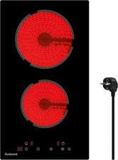 NEUF Plaque Vitrocéramique 2 Feux Encastrable, 3000W, 9 Niveaux de Puissance, Mi