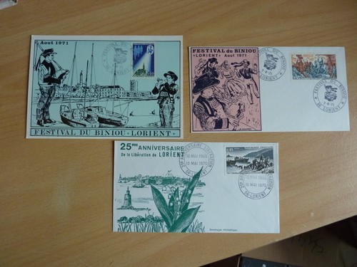 Lot cartes enveloppes - cartes,