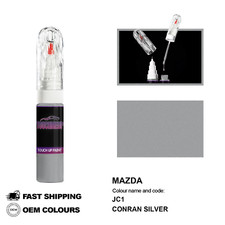 POUR MAZDA CONRAN SILVER JC1 Kit de fixation pinceau stylo peinture retouche