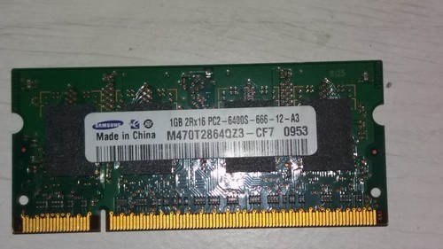 Barrette mémoire samsung ddr2 - mémoire,