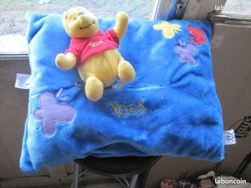 Coussin winnie peluche - winnie, en