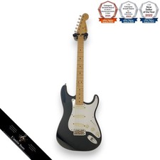 Guitare électrique Fender Eric Clapton Stratocaster noire 1998 capteur de den...
