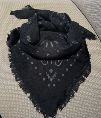 Grand bandana noir - grand,