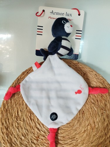 Doudou mouchoir phoque navire