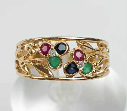 Magnifique bague or jaune - bague,