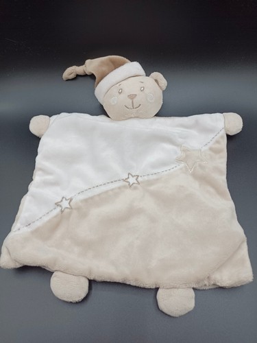 Doudou ours plat - , écru