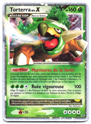Carte pokémon torterra niv - carte, x