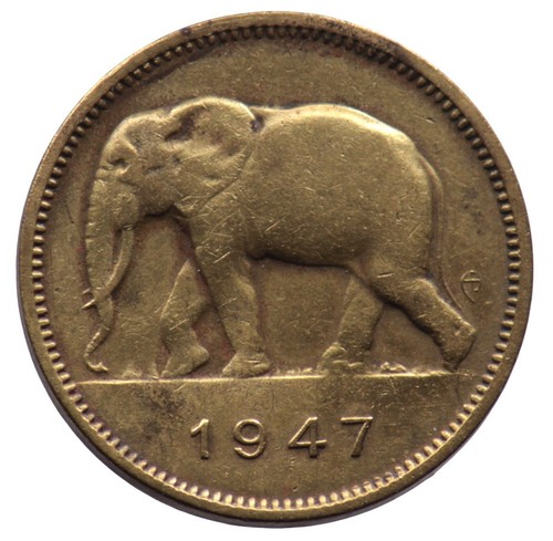 Francs 1947 congo - francs,