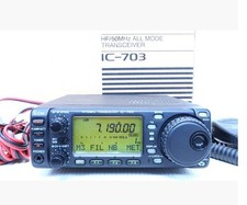 Émetteur-récepteur ICOM IC-703 HF 50 MHz fonctionnel