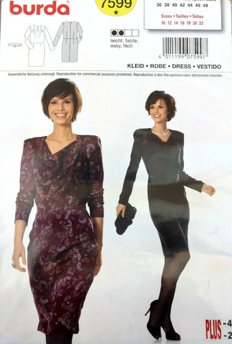 7599 patron burda - patron, creations