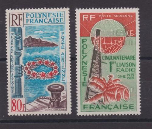 Polynesie serie timbres - de, 2