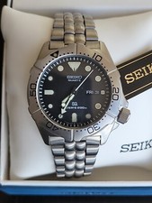 New ! Vintage Seiko Watch Diver Scuba 5H26-7A09 Screw Crown stock vitrine estate