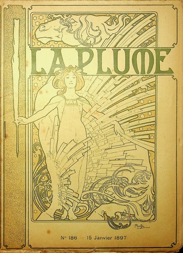 Mucha revue la plume - mucha,