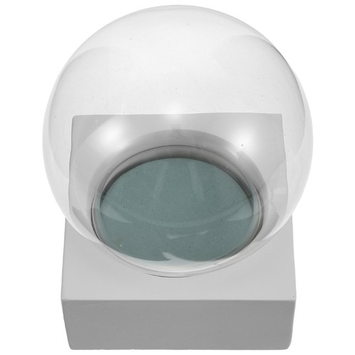 Boule neige verre vide - À, en