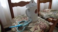 Ancien pot broc lavement - pot/broc,