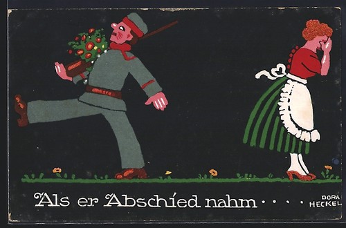 Carte postale artiste dora - d'artiste,