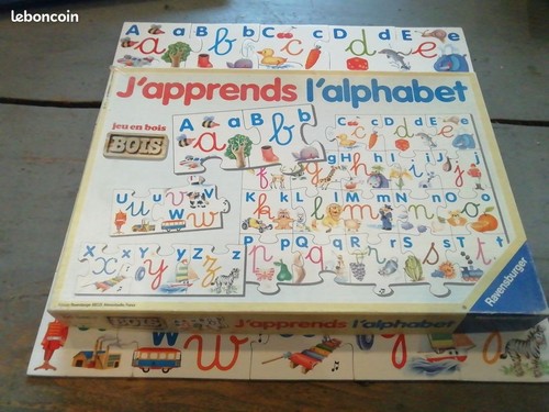 Jeu apprends alphabet - jeu, l'alphabet