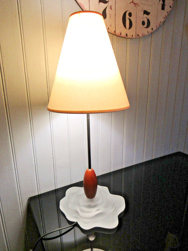 Vintage lampe pied en - vintage,