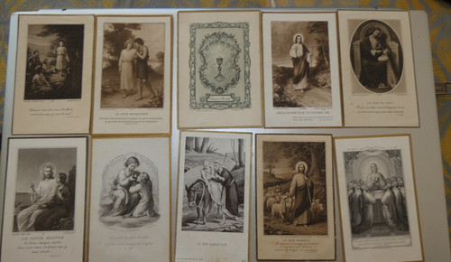 Images pieuses bordure - 15,