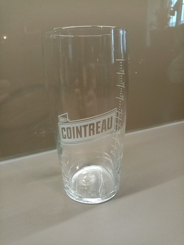 Ancien grand verre doseur - grand,