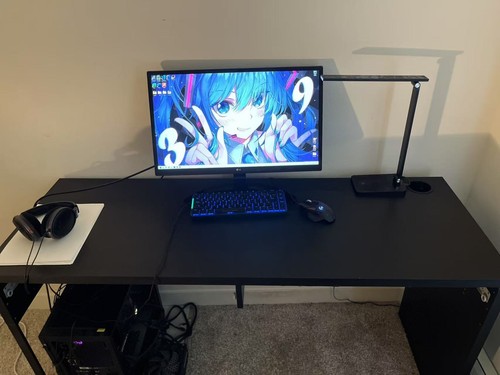 Ikea micke desk black brown - -, black-brown