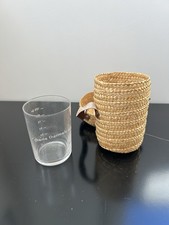 VERRE DE CURE AVEC PANIER CURE THERMALE CURISTE 