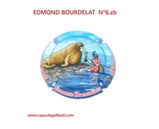 Capsule de champagne - EDMOND BOURDELAT N°6.zb