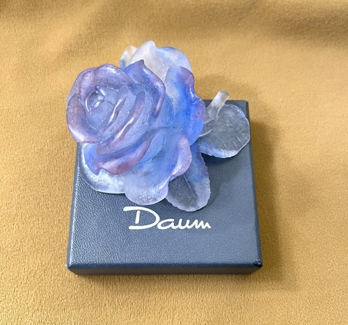 Sculpture rose fleurs signé - sculpture, /
