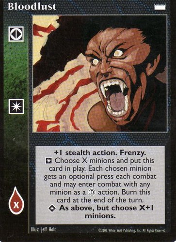 Bloodlust lotn set - bloodlust, vtes