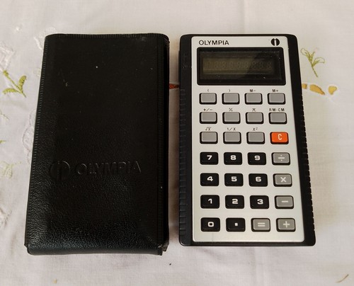 Ancienne calculatrice olympia - calculatrice,