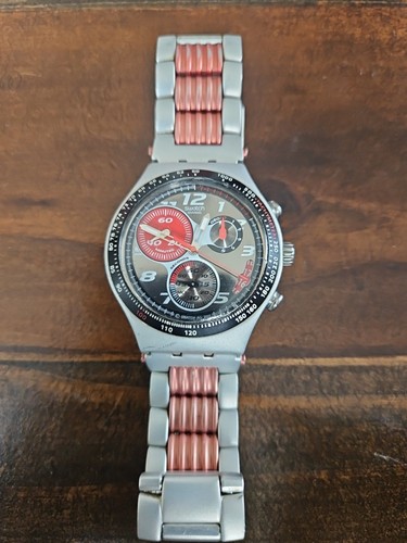 Vtg swatch irony chrono - 90's,