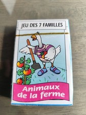 Jeu Des 7 Familles Animaux De La Ferme Neuf Sous Blister Jeu De Cartes