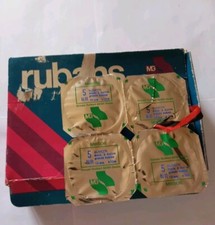 LOT DE 4 RUBANS MIRSOIE