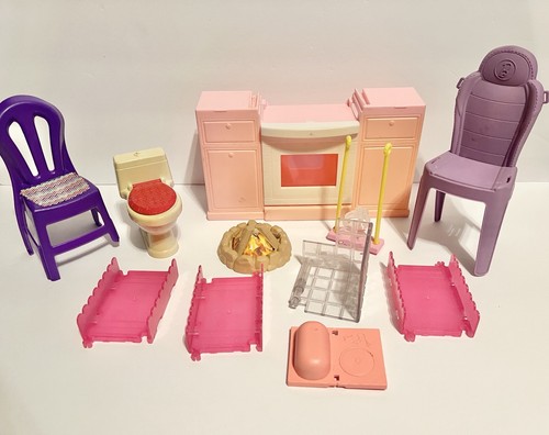 Barbie furniture lot - barbie,