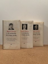 Pléiade , Proust  « A La Recherche Du Temps Perdu » Vol I, II, III - 1954