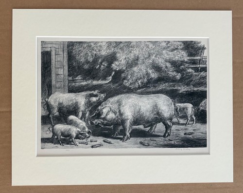 Vintage 1939 print 11x14 - vintage, in