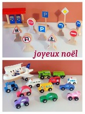 jouet en bois - véhicules +