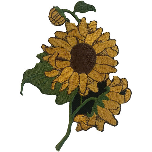 Robe patch tournesol