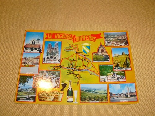 Carte postale vignoble - postale, le