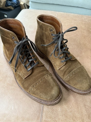 Alden perforated cap toe - alden, boot