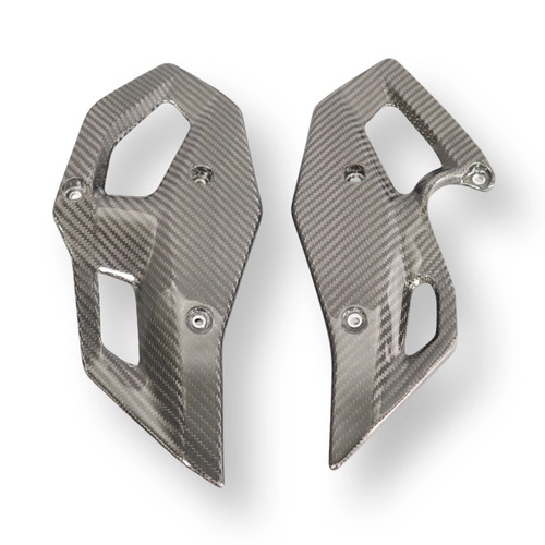 Paire talonnette carbone - paire, de