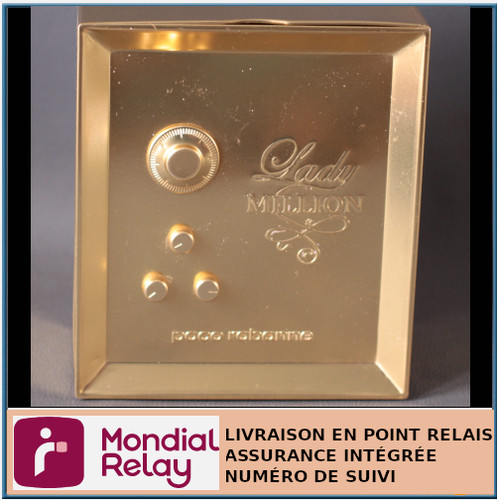 Boite parfum métal - de,