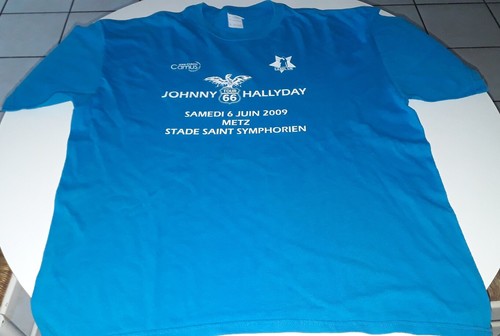 Johnny hallyday rare tee - hallyday, shirt