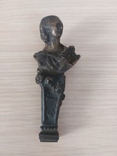 Antique bronze stamp young