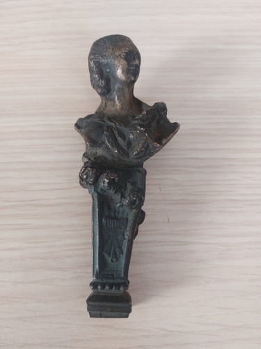Antique bronze stamp young - antique,
