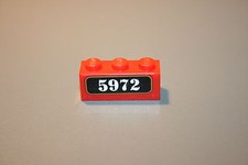 Lego Brique Rouge 1x3 Réf