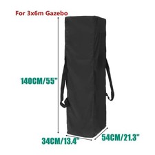 Housse de tente auvent noire