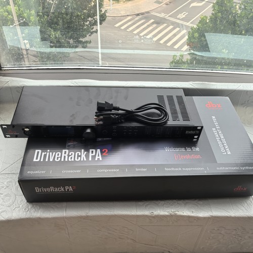 Dbx pa2 driverack complete - driverack,