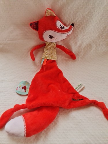 Doudou plat alice - doudou, renard