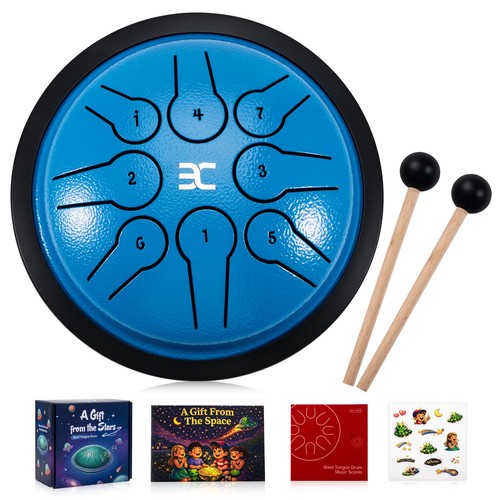 Steel tongue drum - steel, for